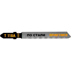Для электролобзика пилка практика 034-472 по стали тип t 118a