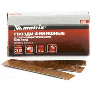  Гвозди matrix 57669, длина 12мм, сечение 0.64x0.64мм, 5000 шт.