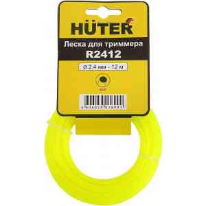 Для триммера и мотокосы леска huter r2412