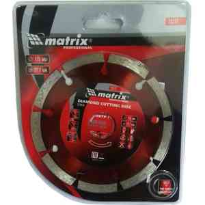 Для УШМ (болгарки) круг алмазный matrix 73172 115х22 мм