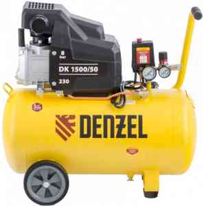 Компрессор поршневой denzel dk 1500/50 х-pro