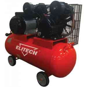 Компрессор поршневой elitech кпр 100/400/2.2