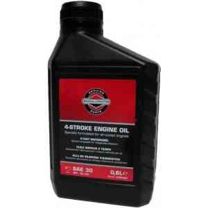 Масло для 4-х тактного двигателя briggs and stratton 4 stroke engine sae 30 api sj/cd 100005е, 600мл