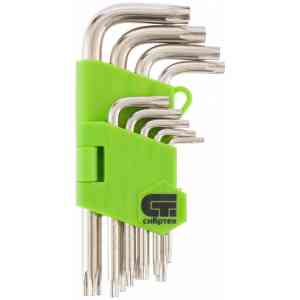 Набор ключей сибртех 12321, tamper torx, размер tt10-tt50