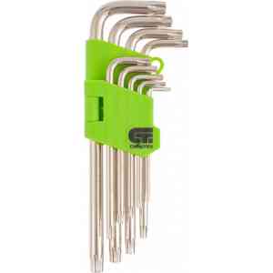 Набор ключей сибртех 12322, tamper torx, размер tt10-tt50
