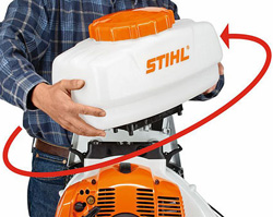 Установка бака для опыления Stihl Установка бака для опыления Stihl