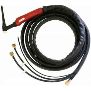 Горелка TIG aurora tig 18, 1502.630.603, м12х1, 1/4g, 3/8g, 2-3-5pin, 8м