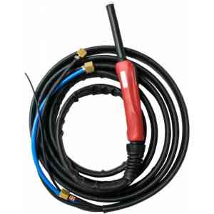 Горелка TIG aurora tig 25, 1510.630.600, м12х1, 1/4g, 3/8g, 2-3-5pin, 8м