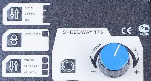 AURORA SPEEDWAY 175 панель управления