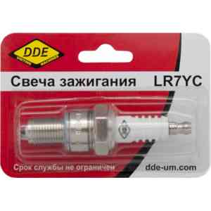 Свеча зажигания для 4-х тактных dde lr 7 yc